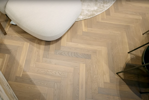 Fiskebensparkett Independence Natur