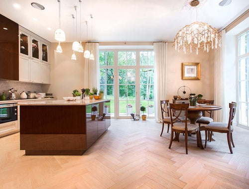 Fiskebensparkett Bohema Natur